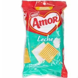 Nestle Amor Pekes Leche Wafer Cookie with Milk Filling - Galletas Con Relleno Con Sabor A Leche 8 oz