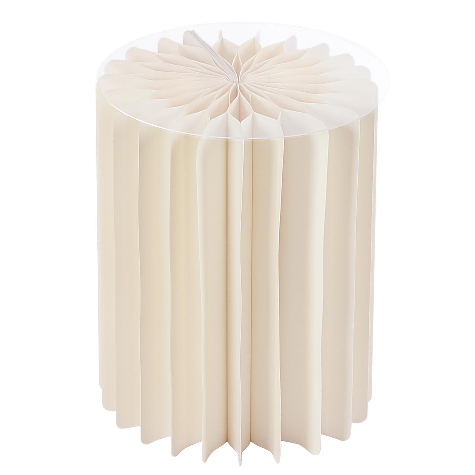 3-Piece Honeycomb Cardboard Flower Stand Set with PVC Tops, 110 lbs Load Capacity Each, DIY Display Pedestals for Wedding Aisle Centerpieces, Party Birthday Anniversary Decoration (15.7" to 31.5" Tall)