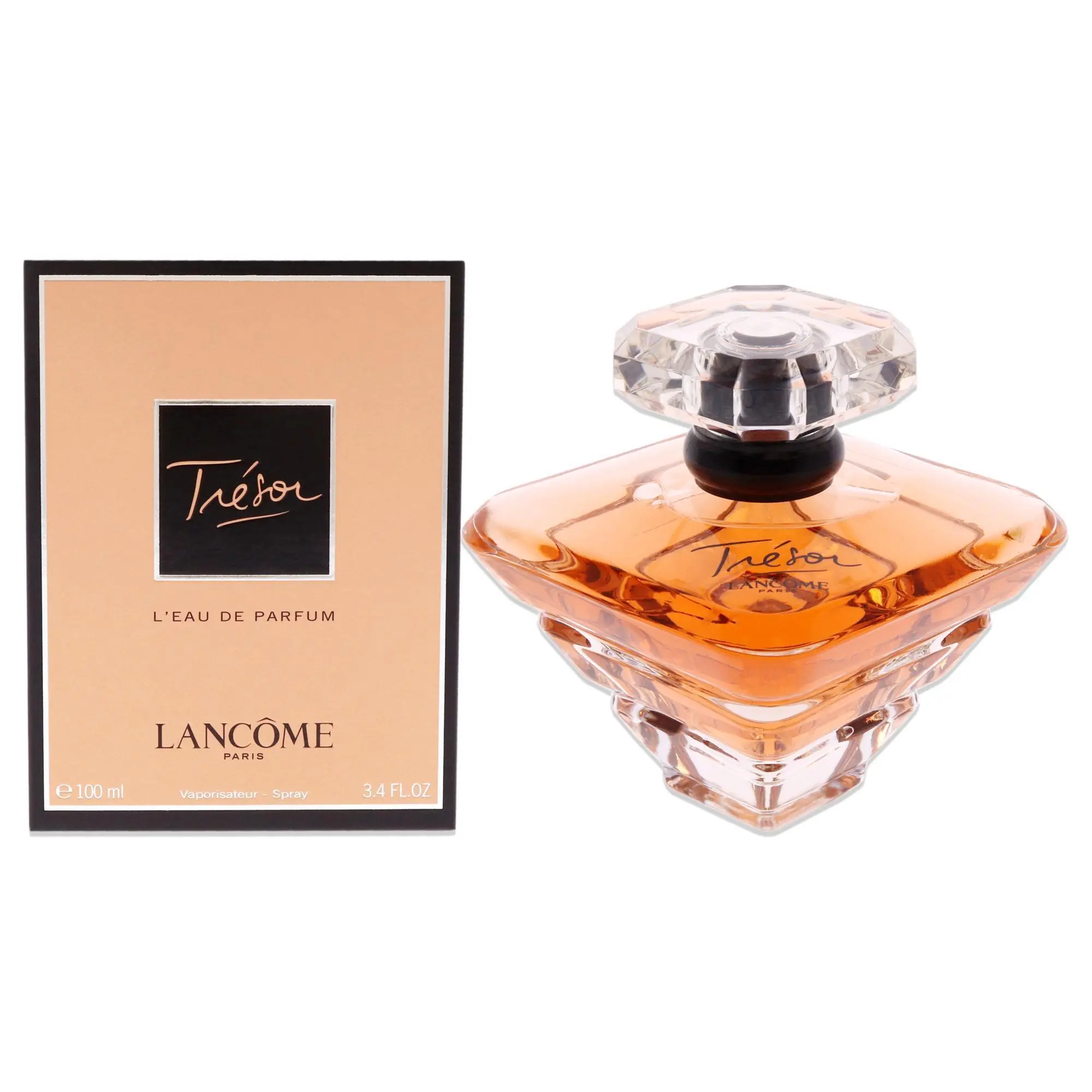 Lancome Tresor Luxury Brand Women's 3.4 oz Boxed EDP Spray - Everyday Luxury, Glamorous Scent, Gift Box Set Perfume, Boxed Perfume Women's Fragrance