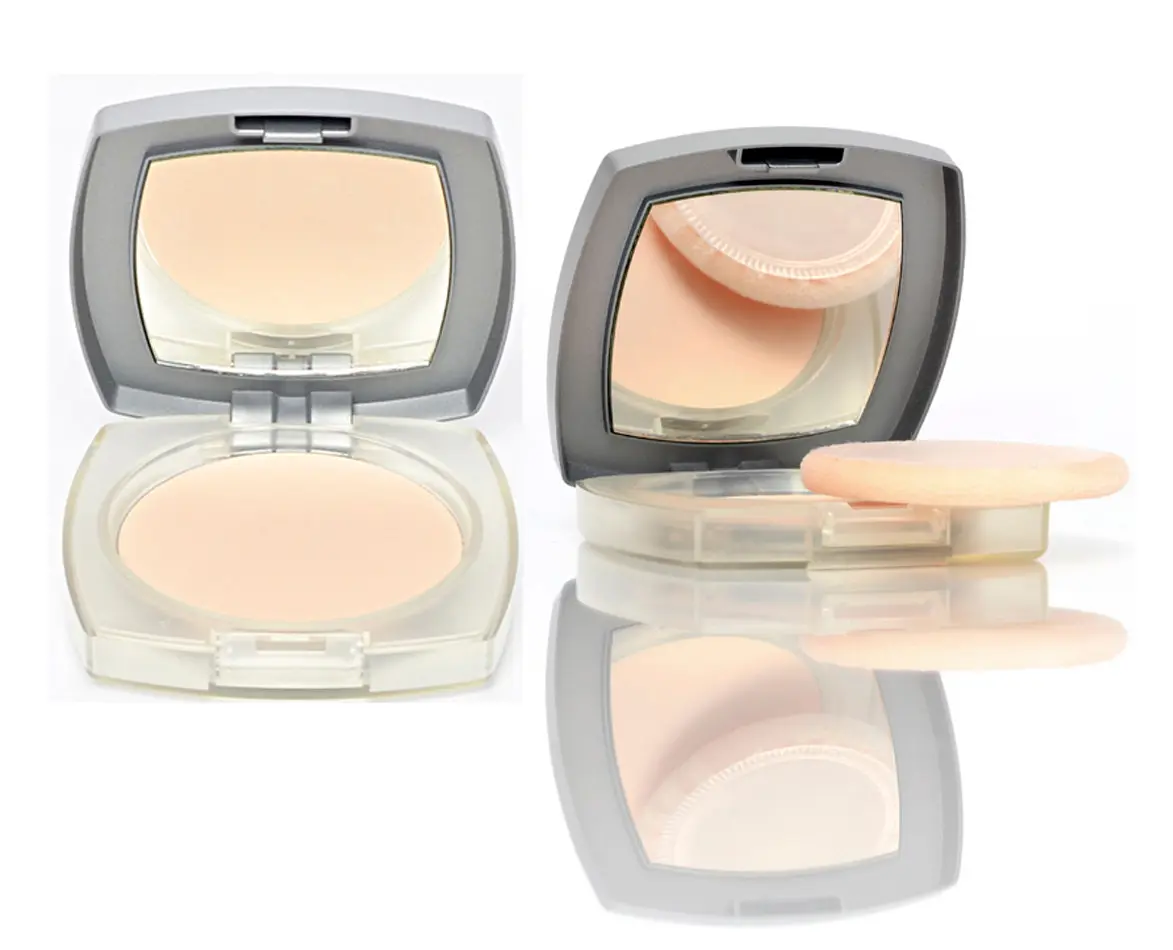 Ultra-Fine Translucent Pressed Powder Compact - Mattifying, Shine-Free, Long-Wearing Makeup for Normal to Oily Skin