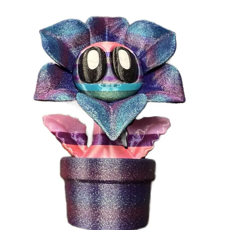 Live Pick Build Your Box 3D Printed Articulating Dragon in Pot Customizable Design Shiny Sparkly Iridescent Features Eye Decor Figurines Western Figurine for Collectors
