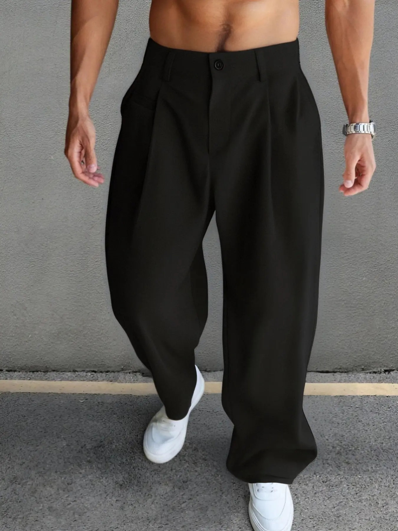 Men's Business Slim Fit Suit Pants, Tailored Design for Formal Occasions, Stylish Dress Pants for Men, Perfect for Work & Events