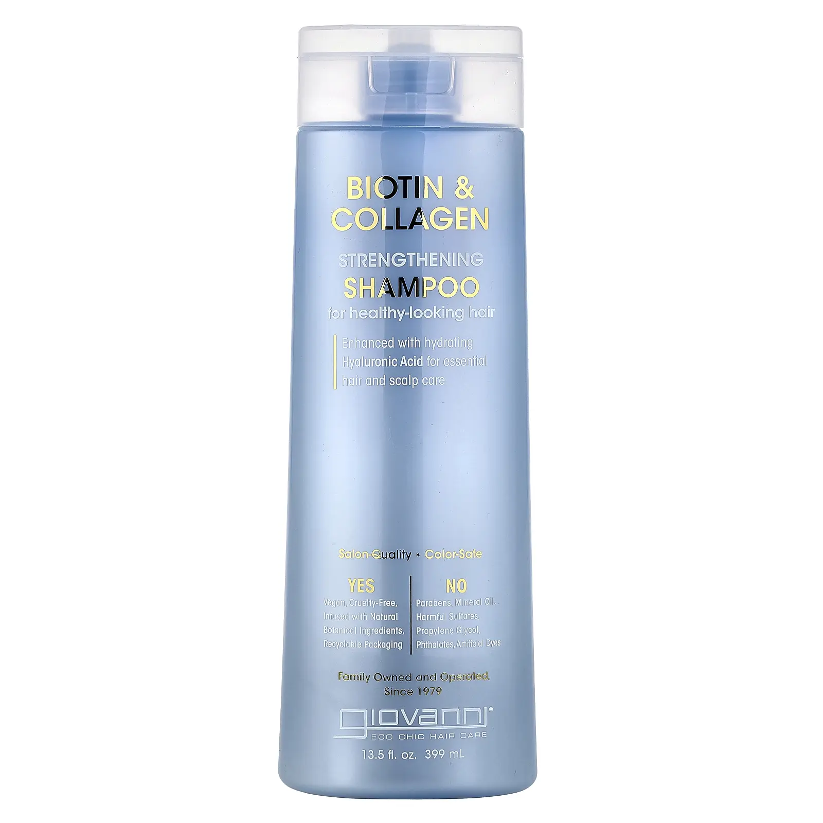 Giovanni Biotin & Collagen Strengthening Shampoo, 13.5 fl oz (399 ml)