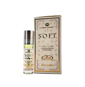 AL REHAB SOFT OIL ROLL ON PERFUME 0.2FL.OZ Fragrance Pack Scent Unisex Floral Vanilla Scented Aroma Cosmetic Cologne