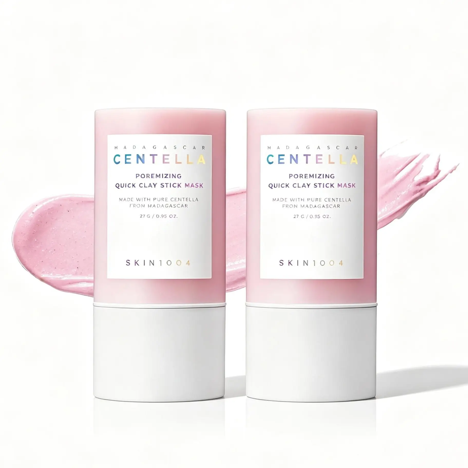 Madagascar Centella Poremizing Clay Stick Mask, 27g - Pore Minimizer with Pure Centella for Oily Skin, Soothing, Repairing & Cleansing, Pores Minimized, Beauty Products, Face Mask