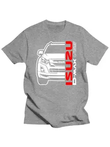 teeshirt man fashion t shirts Isuzu D-Max VG5 Front Shirt Size  male o-neck short sleeve casual tops