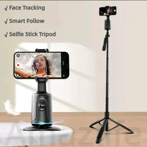 360 rotation tripod with standing selfie stick. Comes with both 360 tripod and the selfie stick. selfie stick has a height of 336mm .