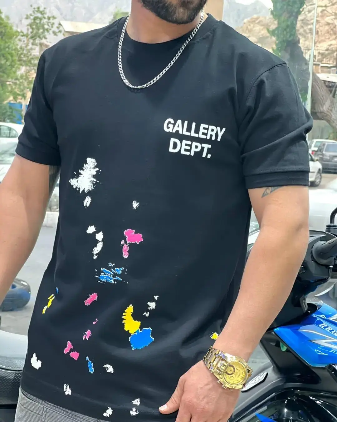 GALLERY DEPT T-shirts black GALLERY DEPT T-shirts black