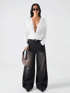 LushLace Sexy Top With A Slouch Collar Comfortable And Casual, Versatile And Casual Light Party Vibe