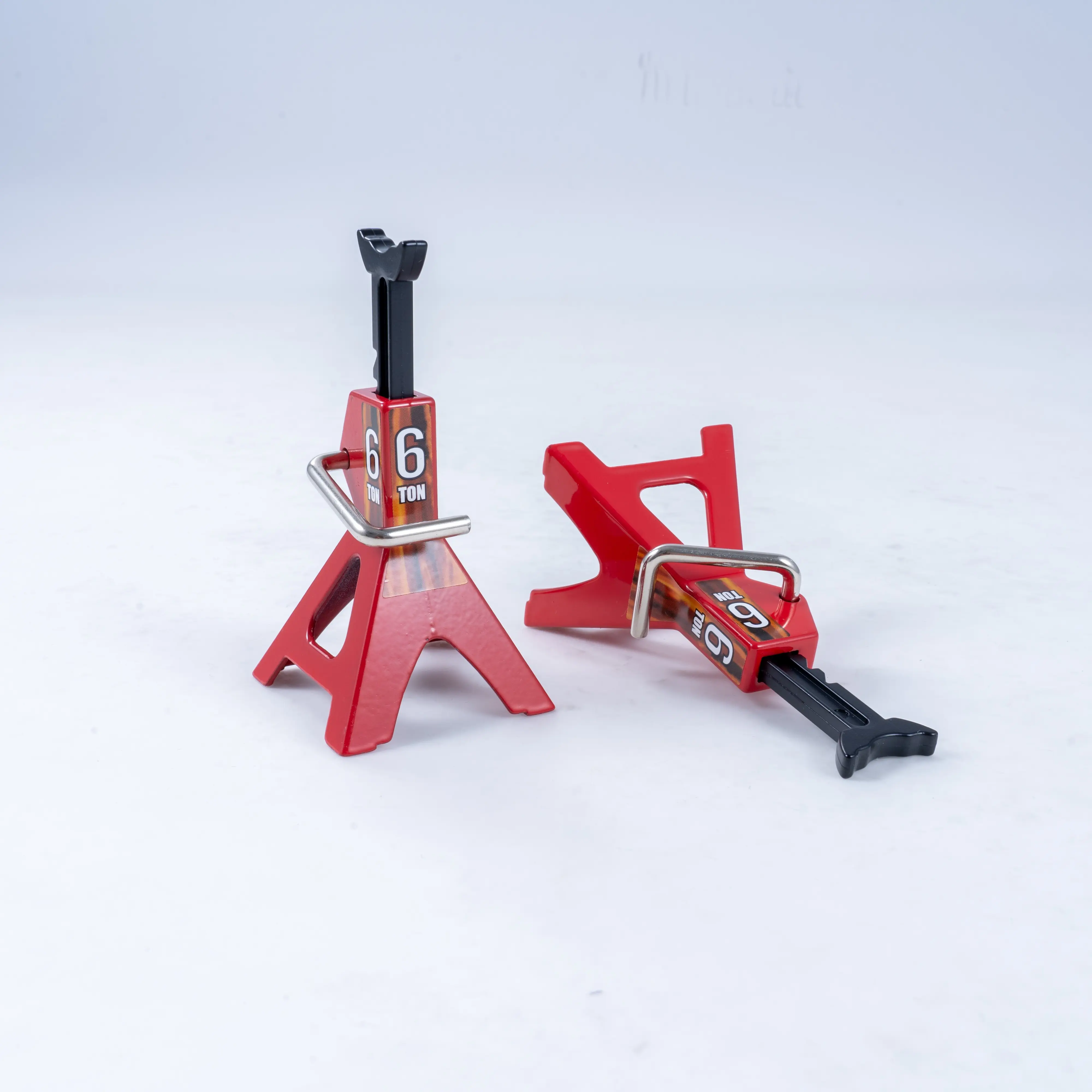 1:10 RC car, truck, climbing car, speed car jack, compatible (color randomly shipped),toy gifts，Adjustable simulation jack, building block toy, metal jack toy