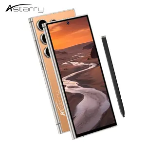 Astarry-24 Ultra Simple Smartphone 3+64GB ROM Smooth 4G Network 6.75 Inch Clear Screen MTK6737 Quad Core CPU HD Camera 5+13MP 3800Mah Battery Face Recognition Unlock Dual Card Dual Standby Meet Multi Scene Needs
