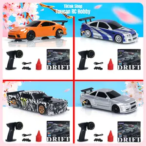1/43 Scale RC Drift Race Car 4WD Ready to Go Mini Car Toy High Speed Remote Control Model
