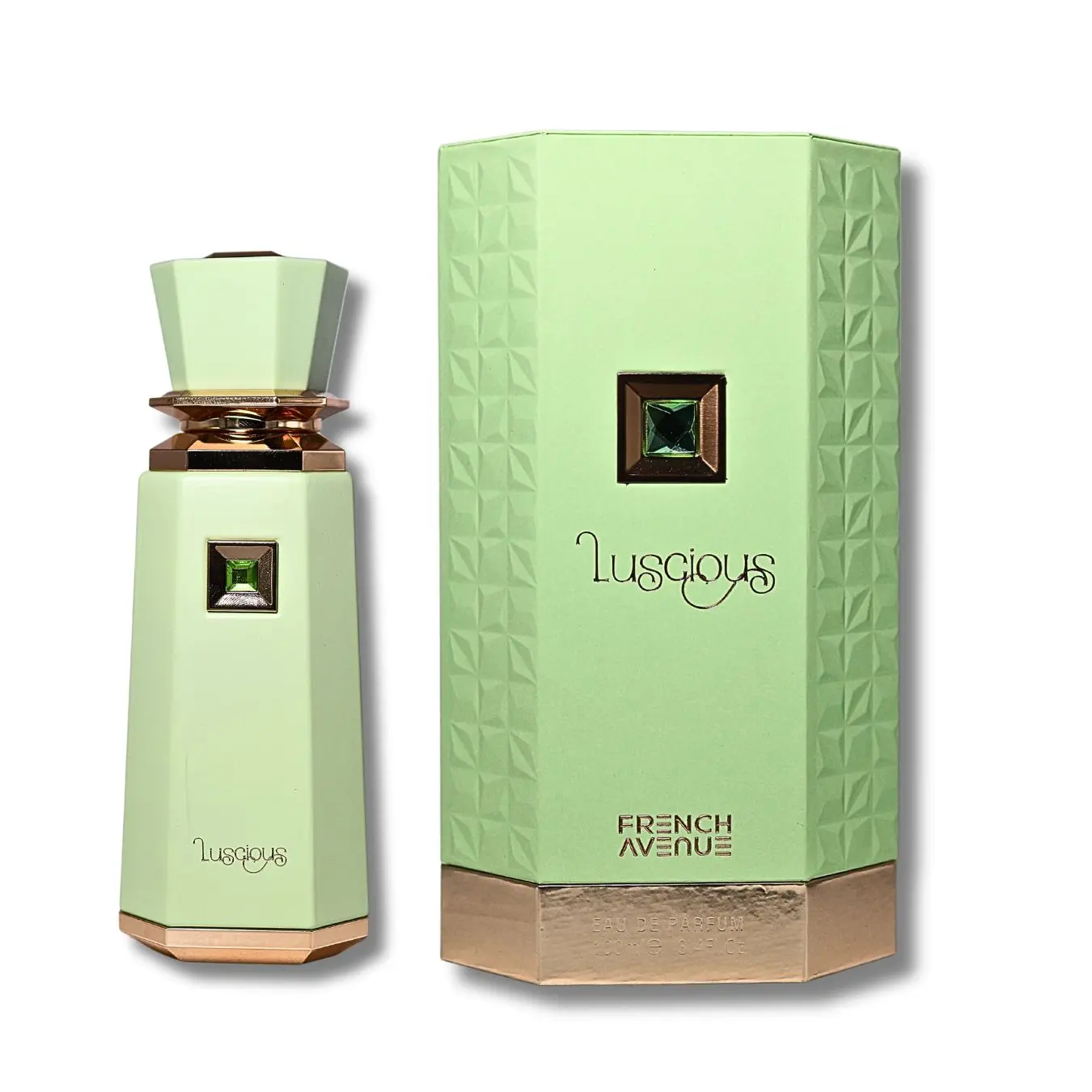 Fragrance World Luscious by French Avenue, Eau De Parfum for Women, Spicy Citrus Woody Scent with Pistachio & Bergamot, 3.4 fl oz, Peanut, Fragrances, Perfumes For Women, Vanilla Scents, Signature Scent