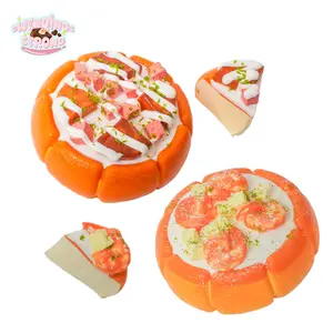 [WenQing Taba Squishy] Pizza Series - Handmade Taba Squishy / Full Silicone Reborn Squishy,Fidget Toy, Taba Squishies, Squishy Toy