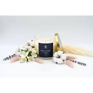 Baby Powder Luxe - Scented Organic coconut Wax Candle