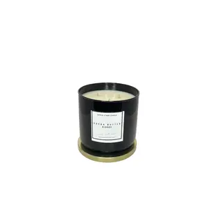 Cocoa Butter Cashmere Soy Candle – Strong Scented, Toxin-Free, Slow Burn | Double & Triple Wick Options