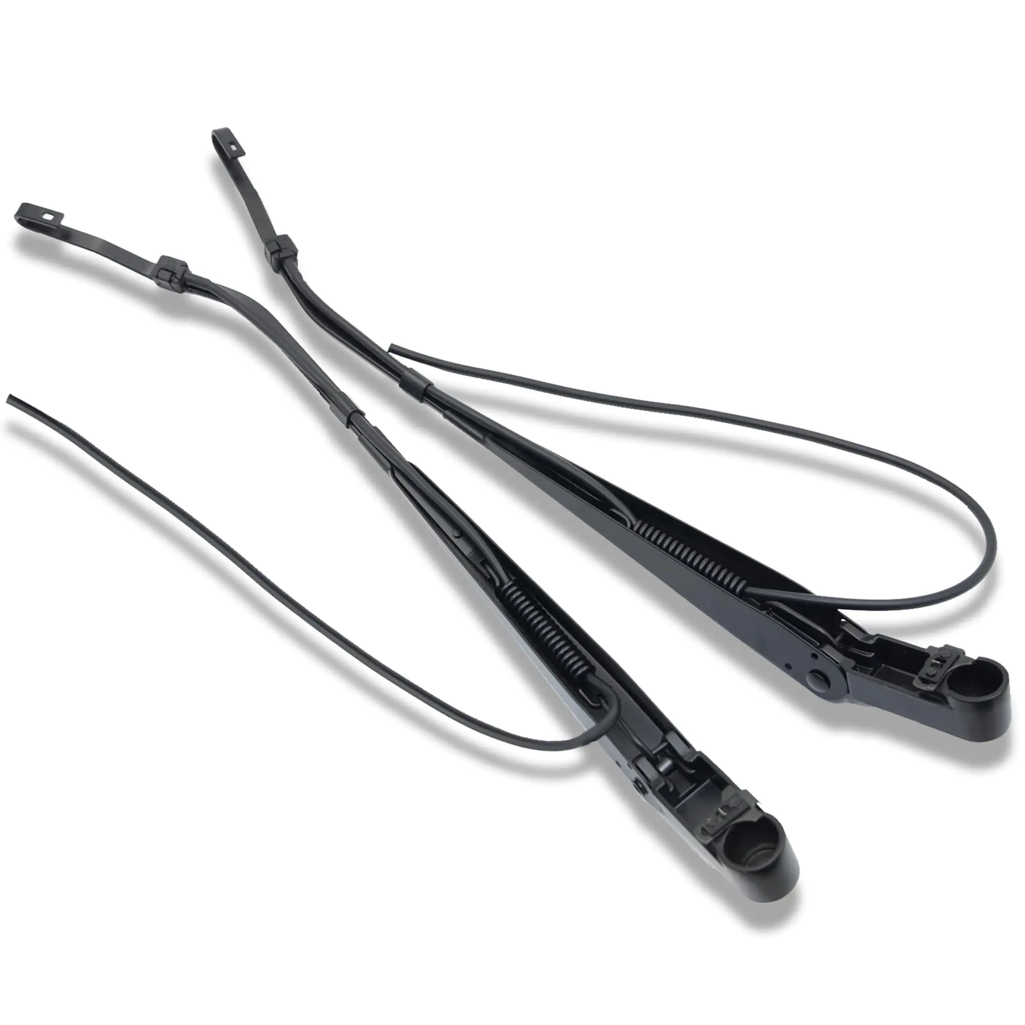 1 Pair Front Windshield Wiper Arm Kit Rust Protection Compatible with Kenworth T600 T600A T660 T800 2006-2012 Replace OE 602-5403 602-5404 HLK7009 HLK7008 R23102912 R23102913 Left and Right