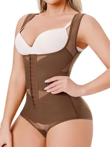 Women's High Elasticity Shapewear Bodysuit, Full Coverage Multiway Bra, Breathable Mesh Fabric, All Seasons Wear, Fitted Design push up bra, Body Shaper Shapewear