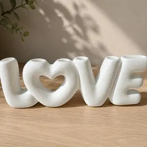 LOVE Flower Vase
