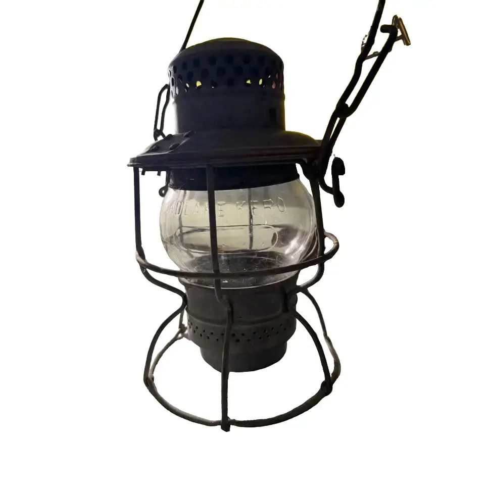 Adlake Kero Railroad Lantern - Missing Wick Burner but easily replaced