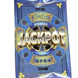 Wild Card Jackpot 1/1 Pack Stacked Deck 2024 3 Packs Unique Series Collection 2024 Edition