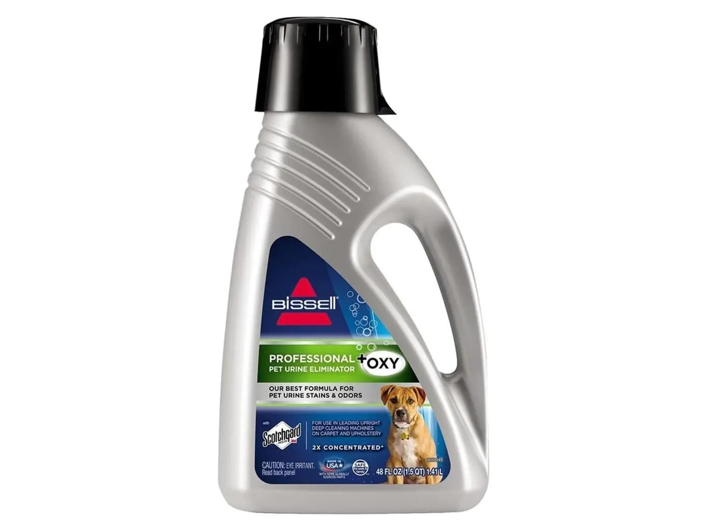 Bissell 3482700 High-Quality Pet Stain Remover - Carpet & Upholstery Cleaner, 3.45 lbs Urine Remover, Single Item for Household Interior Deodorizing Care, Deodorizes