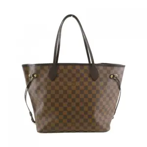 Pre-owned Louis Vuitton Canvas Tote Bags Neverfull Damier Tote Bag