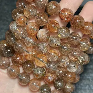 Golden Black Super 7 Single Loop Bracelet