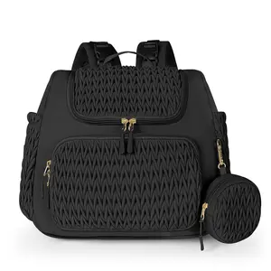 Bag Large Capacity Organizer For Baby Diapers Outdoor Stroller Hanging Bags Maternity Women Fashion Backpack Lightweight