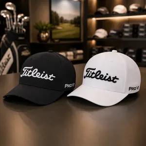 Premium Tour Style Golf Cap, Adjustable Performance Baseball Hat for Men Women, Lightweight Sport Hat