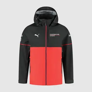 Porsche Motorsport Team Rain Jacket - Black