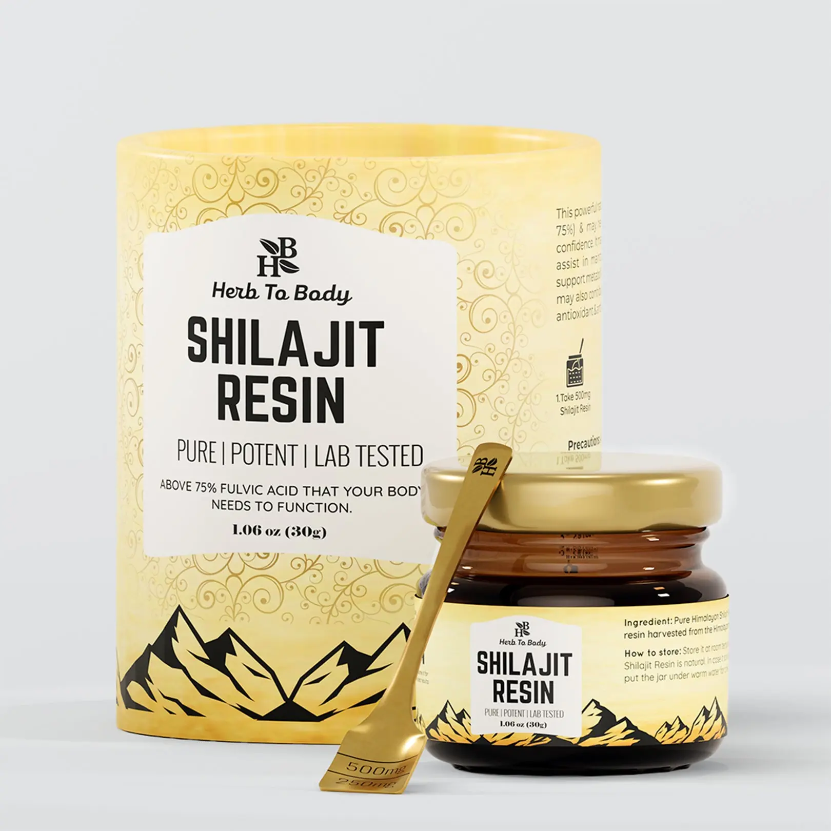 Shilajit Resin (30g) | Herb To Body