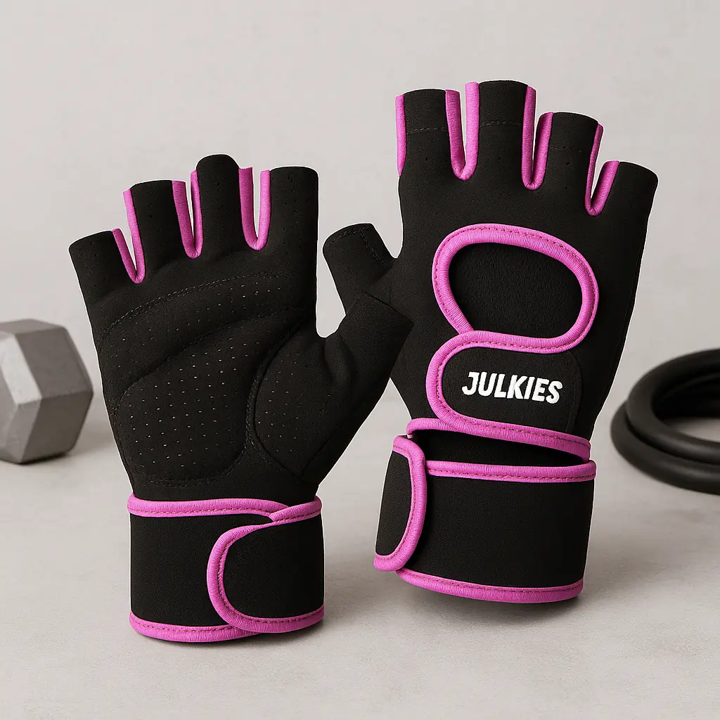 Anti-Slip Half Finger Gym Gloves