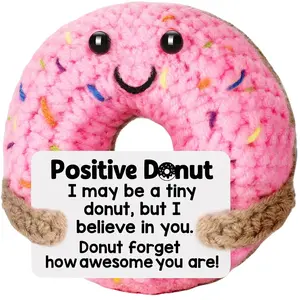 Handmade Cute Donut Gag Gift - Bestie BFF Best Friend Gifts for Female Work Besties |   Birthday Christmas Stocking Stuffers Long Distance