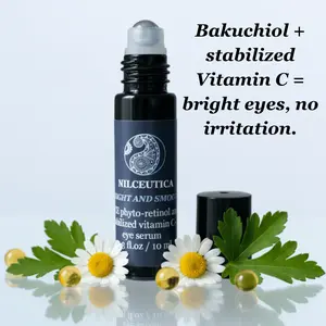 NILCEUTICA ACE PHYTO-RETINOL & STABILIZED VITAMIN C Eye Serum with Organic Calendula & Chamomile for Dark Circles & Fine Lines Moisturizing Anti-Aging Evening Use Oil