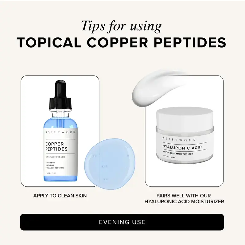 topical ghk-cu peptide serum GHK Cu Peptide Serum, Copper Peptide Serum with Hyaluronic Acid for Skin  Tightening, Collagen Boosting & Deep Hydration, Advanced Topical Anti-Aging  Facial Serum