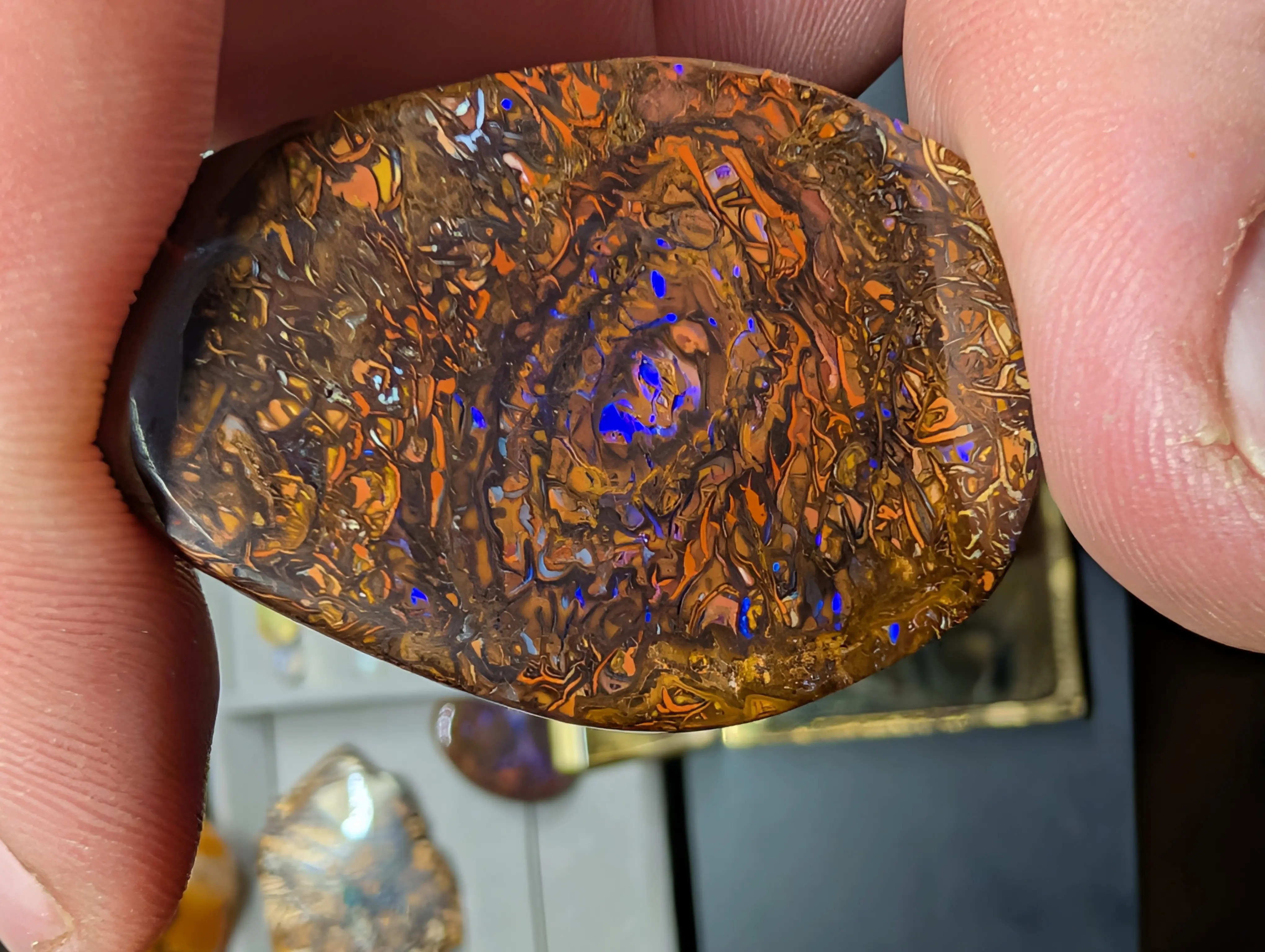 Australian boulder opal