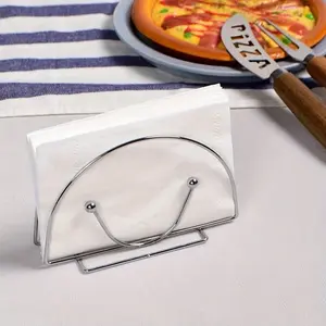 1pc Kitchen & Café, Simple Storage Solution, Cafe Decor Item|Elegant Table Accessory|Napkin Organizer, Napkin Holder for Table, Best for Christmas