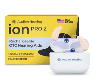 Audien Ion Pro 2 Behind the Ear Hearing Aids & Protection Plan