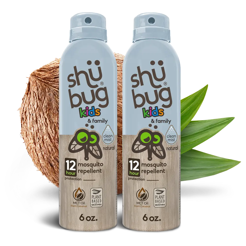 Shubug Kids and Family, Clean Mist, 360 Spray, 6 oz., Insect Repellent (2-Pack)