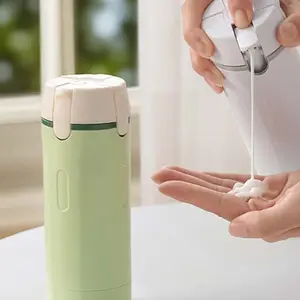 4-in-1 Refillable Travel Dispenser Bottles Compact Storage Leak-Proof PET Plastic 30ml Each White Green Travel-Friendly Quick Use#TravelBottles #LeakProofContainers #TravelSizeToiletries #RefillableBottles