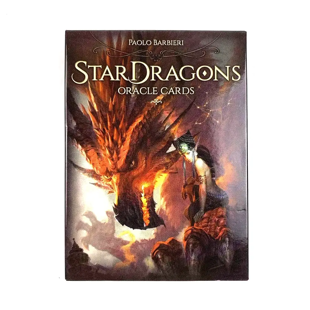 Powerful Dragon Tarot Deck, Fun Destiny and Divination Board Game, Mystery Oracle Cards for Prediction and Insight, Easter Halloween Christmas Gift, Tarot Card Decks, Card Games