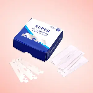 1 Box Hair Cutting Tool Manual Razor Blade 1 Box Hair Cutting Tool Manual Razor Blade