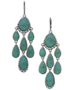 Lainey Wilson Women's Stone Cluster Chandelier Earrings - 37G00152