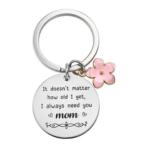 Mom from Daughter Son, Mom Birthday Gifts Mom Keychain, Valentines Day Christmas Gift for Moms, Happy Mothers Day Presents Mother Gift