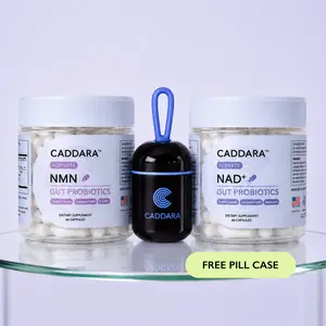 Caddara NAD + NMN Bundle with GWP pill container summervibes☀️