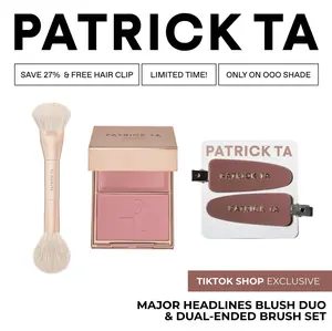Major Headlines Blush Duo & Dual-Ended Brush Set