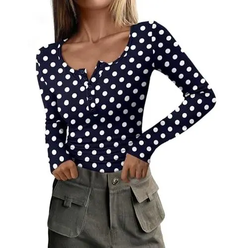 01 Polka Dot Navy White