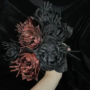 The Tormented Flower - 3D Printed Gothic Dark Home Decor with Decorative Floral Ornaments, Perfect for Collectors and Unique Gifts