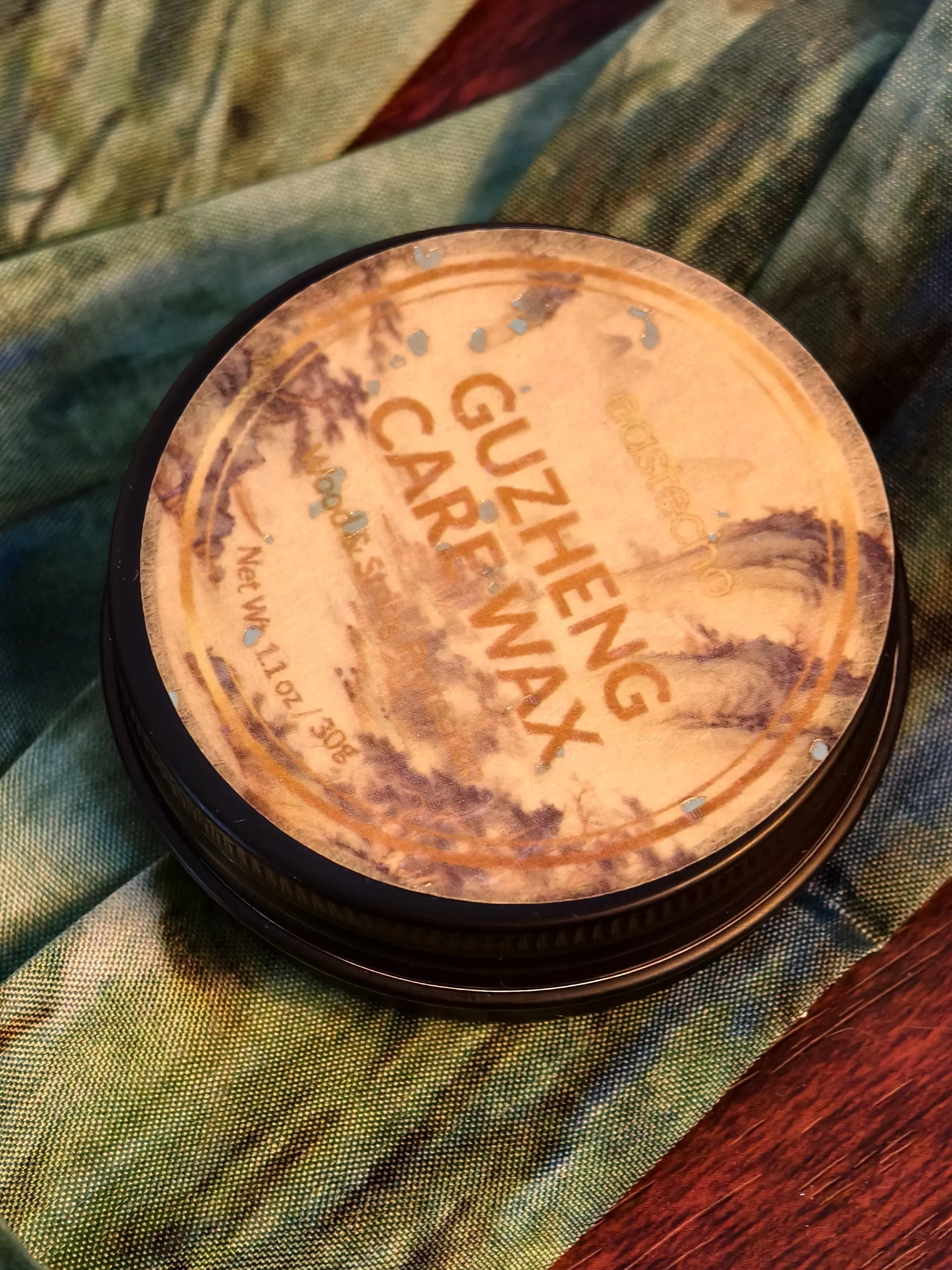 EastEcho Premium Handcrafted Moisture-Locking Guzheng Care Wax (30g) - Boost Playability, Extend Instrument Lifespan, Optimize Tone